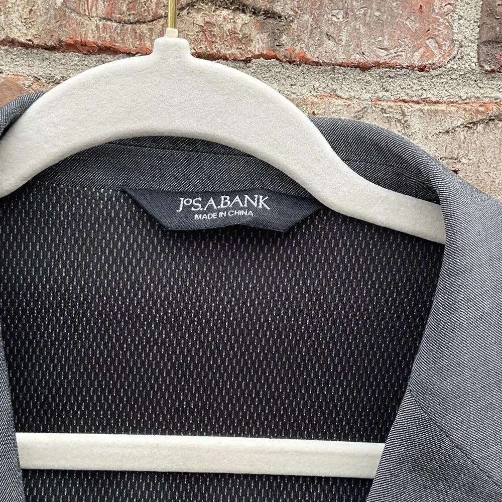 🔥 Take 50% OFF- Jos. A. Bank Men's Gray Suit Blazer